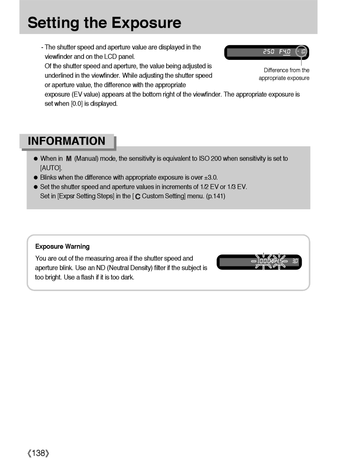 Samsung ER-GX1LZBBA/NL, ER-GX1LZBBA/FR, ER-GX1LZBBA/E1, ER-GX1LZBAA, ER-GX1LZBAB, ER-GX1LZBBA/US, ER-GX1LZBBA/GB manual 138 