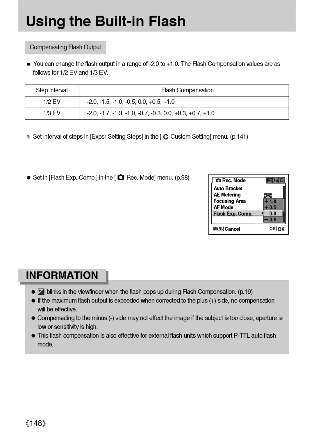 Samsung ER-GX1LZBAA, ER-GX1LZBBA/FR, ER-GX1LZBBA/E1, ER-GX1LZBAB, ER-GX1LZBBA/US, ER-GX1LZBBA/GB, ER-GX1LZBBA/NL manual 148 