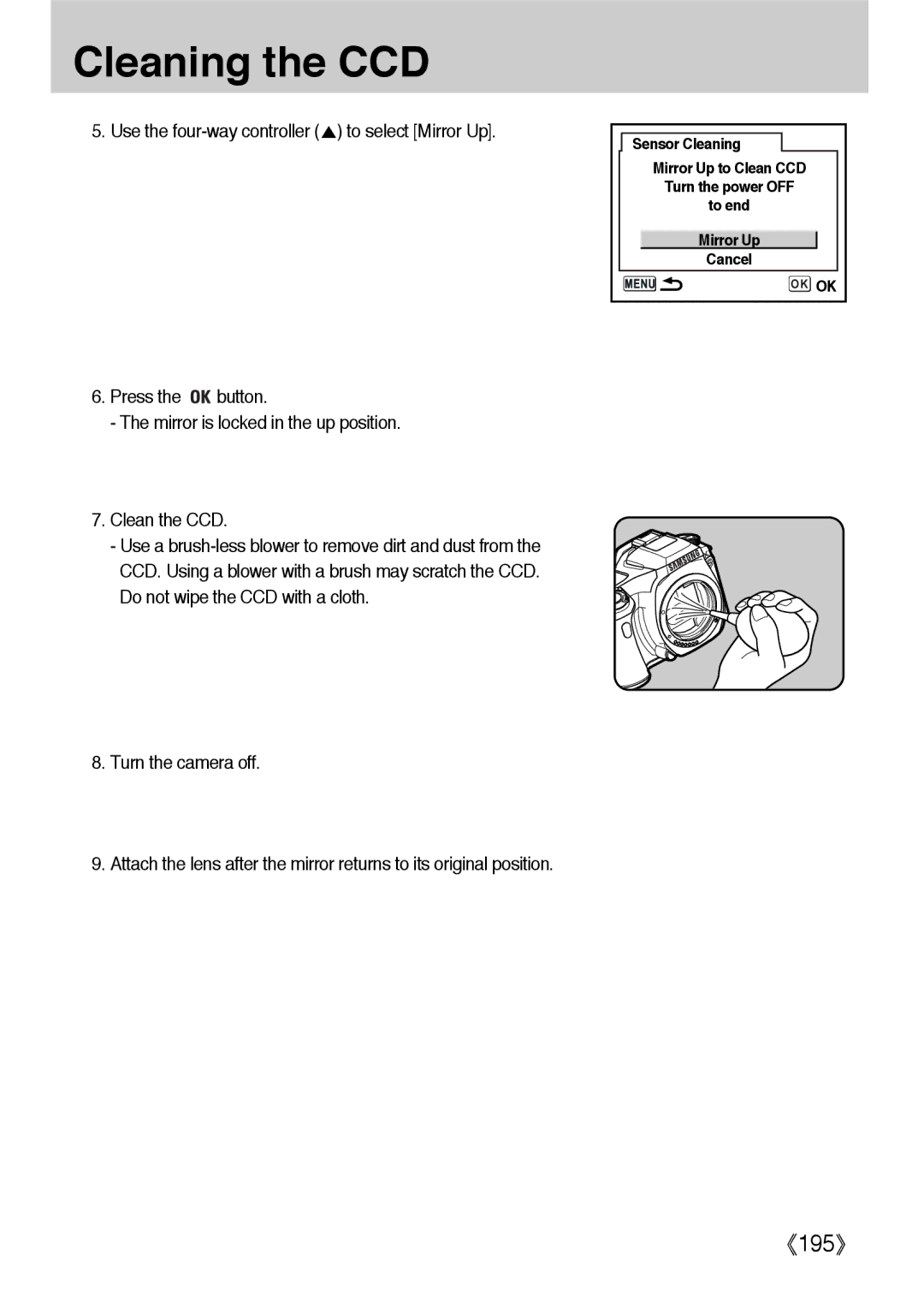 Samsung ER-GX1LZBBA/FR, ER-GX1LZBBA/E1, ER-GX1LZBAA, ER-GX1LZBAB, ER-GX1LZBBA/US, ER-GX1LZBBA/GB, ER-GX1LZBBA/NL manual 195 