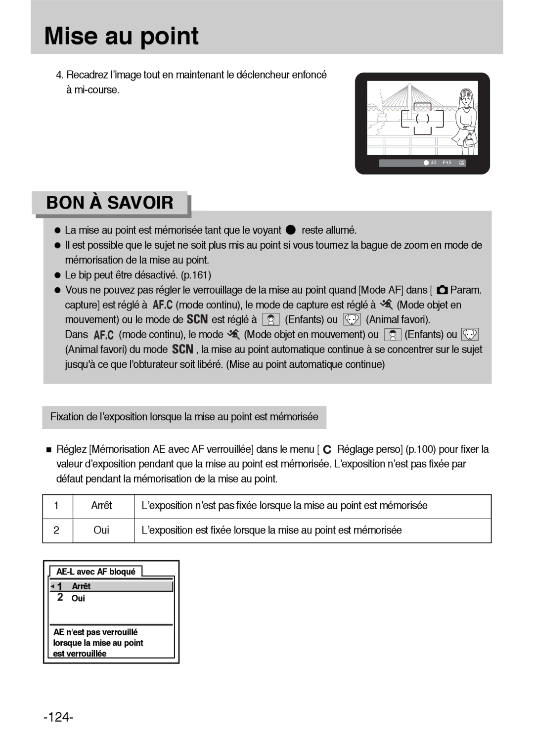 Samsung ER-GX1LZBBA/E1 manual Capture est réglé à, Mouvement ou le mode de, Animal favori Dans Mode continu, le mode 