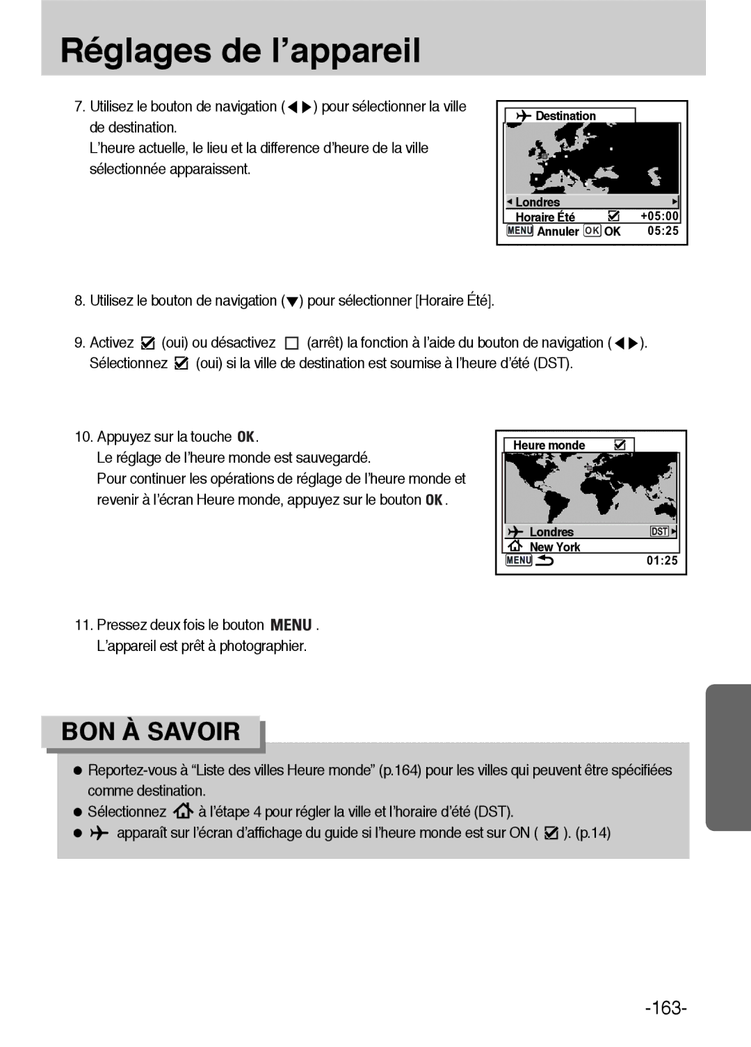 Samsung ER-GX1LZBBA/FR, ER-GX1LZBBA/E1 manual 163 