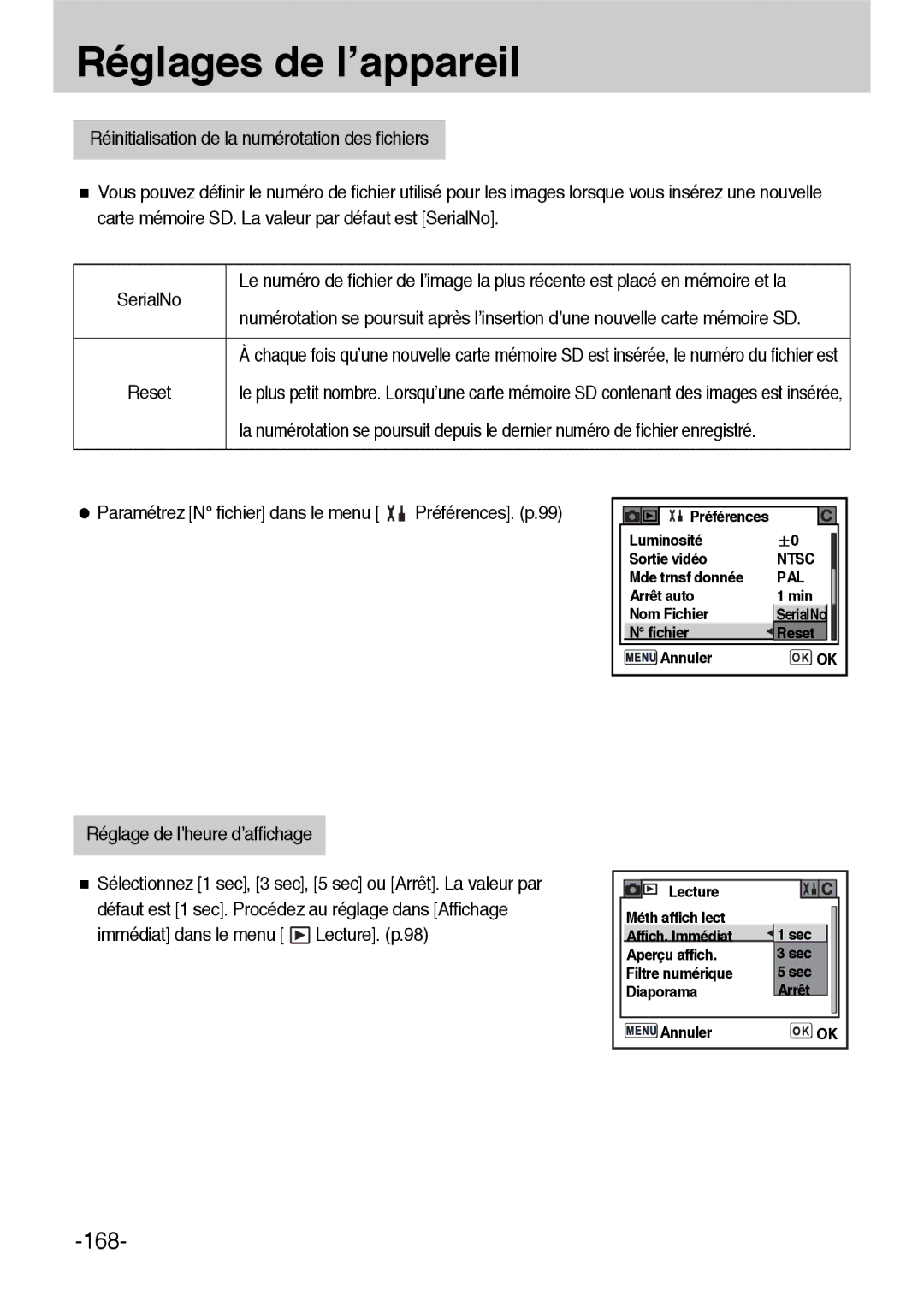 Samsung ER-GX1LZBBA/E1, ER-GX1LZBBA/FR manual 168 