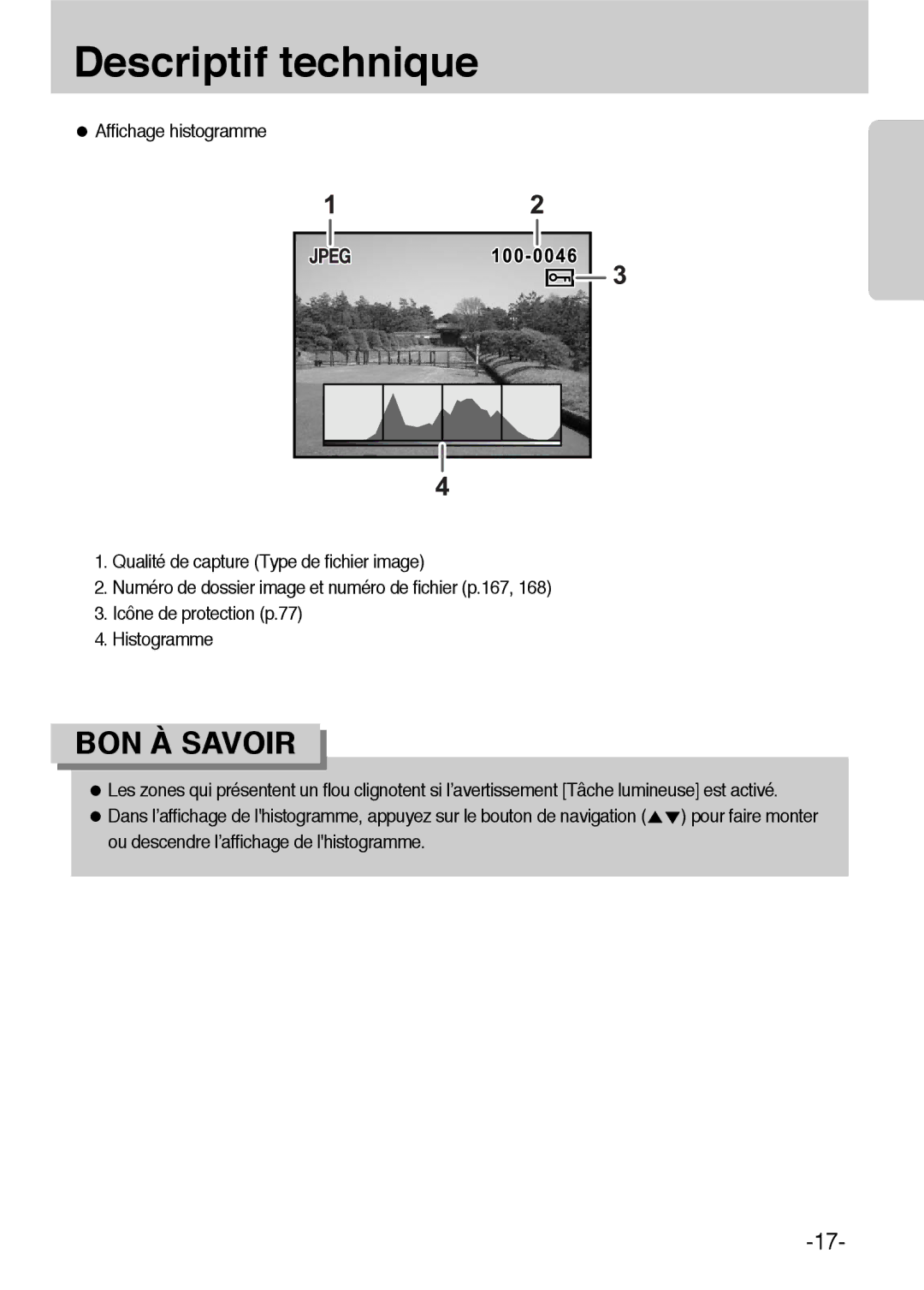 Samsung ER-GX1LZBBA/FR, ER-GX1LZBBA/E1 manual Descriptif technique 