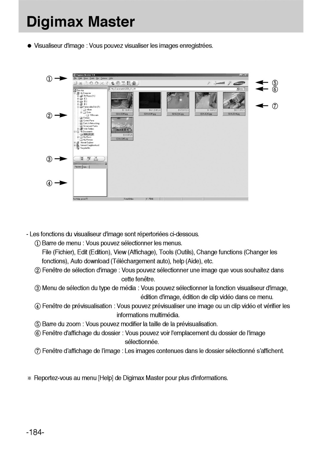 Samsung ER-GX1LZBBA/E1, ER-GX1LZBBA/FR manual 184 