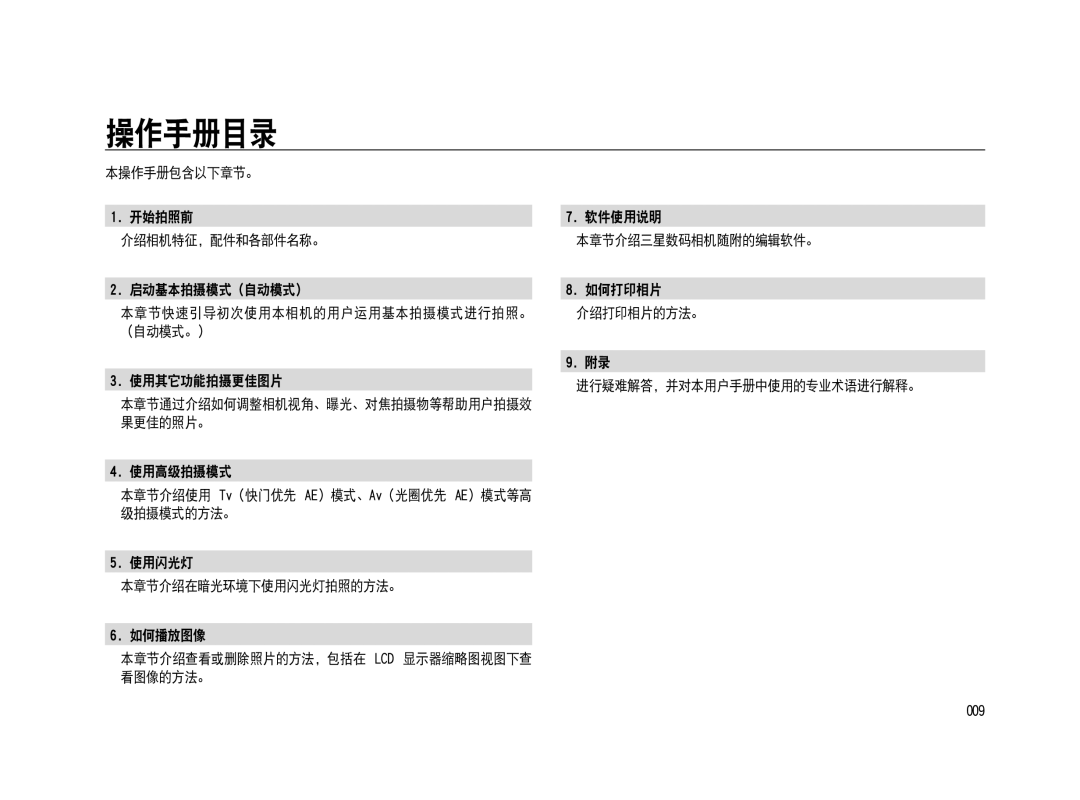 Samsung ER-GX20ZBBA/FR, ER-GX20ZBBC/E1, ER-GX20ZBBB/E1, ER-GX20ZBBA/E1, ER-GX20ZBBB/DE, ER-GX20ZBBC/DE, ER-GX20ZBBA/NL manual Mde 