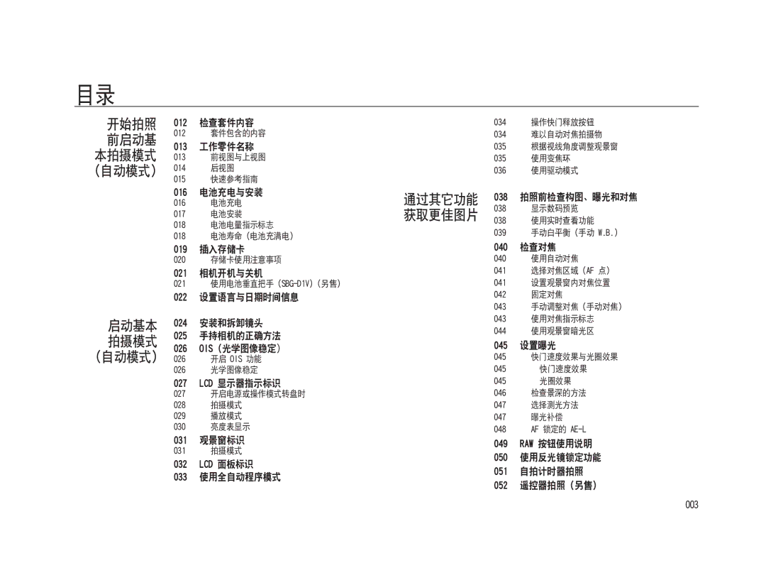 Samsung ER-GX20ZBBB/DE, ER-GX20ZBBC/E1, ER-GX20ZBBB/E1, ER-GX20ZBBA/E1, ER-GX20ZBBA/FR, ER-GX20ZBBC/DE, ER-GX20ZBBA/NL manual 123 