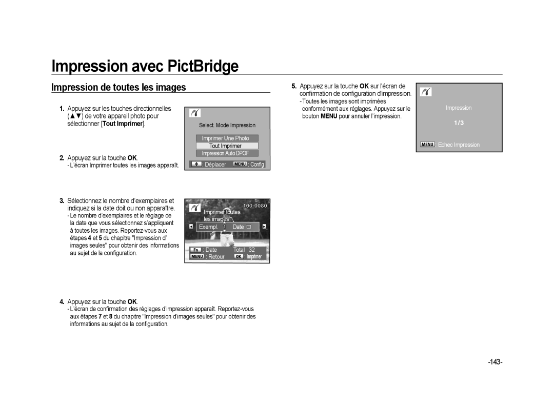 Samsung ER-GX20ZBBC/E1, ER-GX20ZBBB/FR, ER-GX20ZBBB/E1, ER-GX20ZBBA/SE, ER-GX20B01KFR Impression de toutes les images, 143 