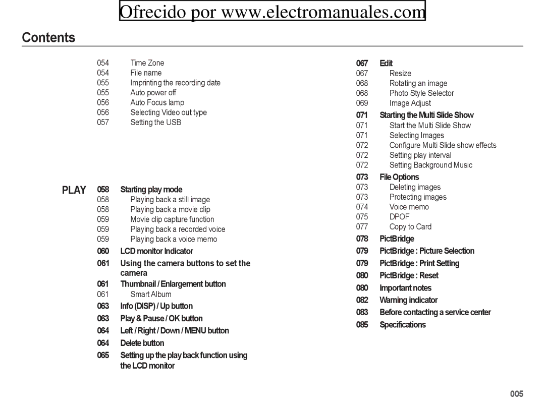 Samsung ES70, ES71 user manual Resize Rotating an image Photo Style Selector Image Adjust, Smart Album 