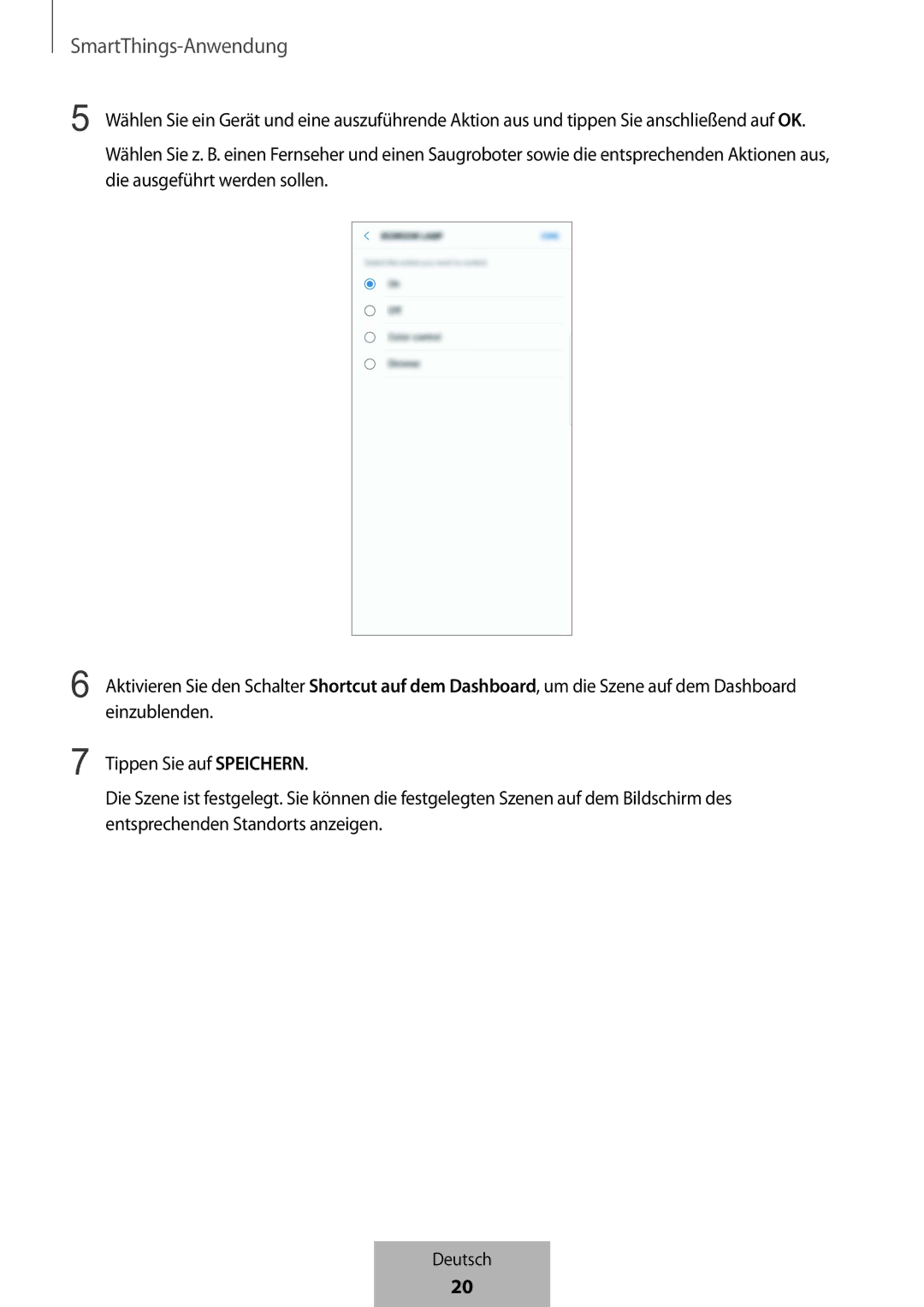 Samsung ET-WV523BWEGVF manual Einzublenden 