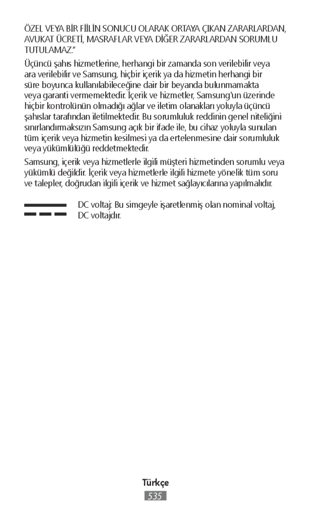 Samsung ET-YO324BBEGRU manual Türkçe 