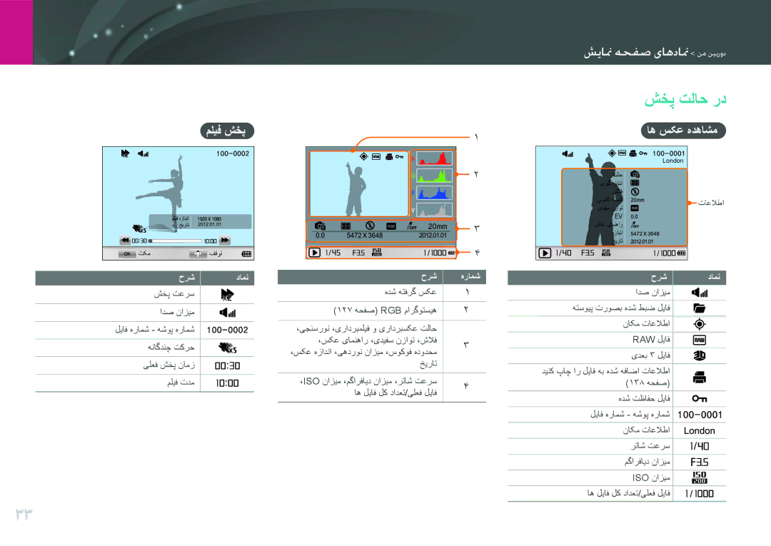 Samsung EV-NX1000DABZA, EV-NX1000BFWIL, EV-NX1000BABSA, EV-NX1000DFWME, EV-NX1000DJPME شخپ تلاح رد, ملیف شخپ, اه سکع هدهاشم 