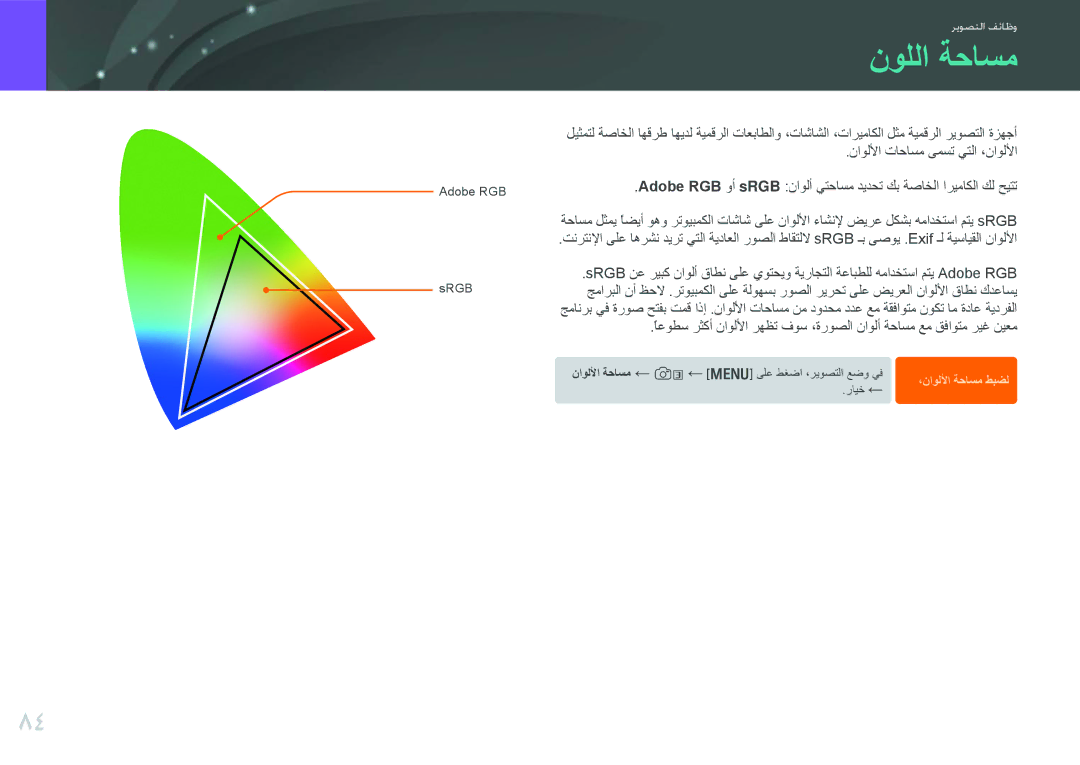 Samsung EV-NX1000BABIL, EV-NX1000BFWIL, EV-NX1000BABSA, EV-NX1000DFWME, EV-NX1000DJPME, EV-NX1000DABZA manual نوللا ةحاسم 