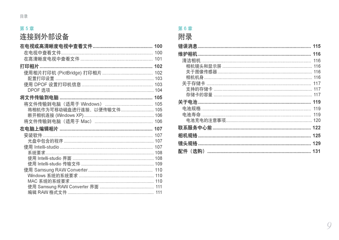 Samsung EV-NX100ZBANIT, EV-NX100ZBABDE, EV-NX100ZBABIT, EV-NX100ZBAWIT, EV-NX100ZBABCZ, EV-NX100ZBABPL, EV-NX100ZBABSE manual 