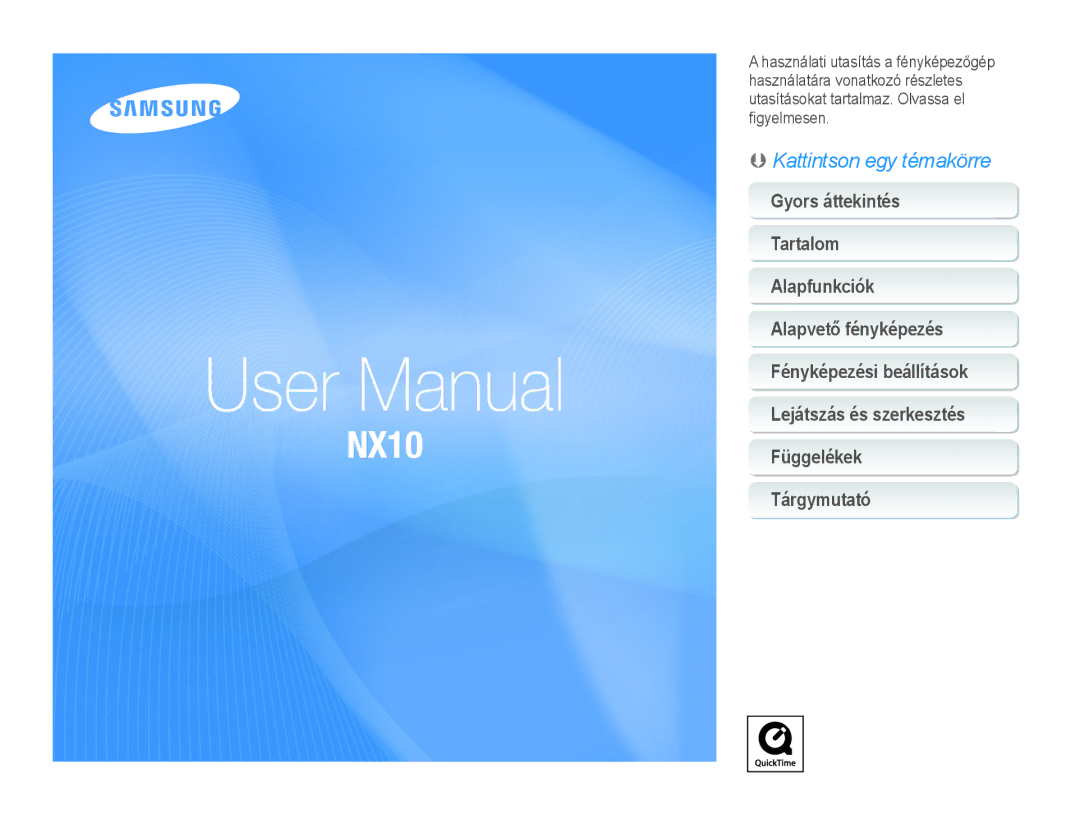 Samsung EV-NX10ZZBABIT, EV-NX10ZZBABDE, EV-NX10ZZBCBHU, EV-NX10ZZBABCZ, EV-NX10ZZBABPL, EV-NX10ZZBABHU, EV-NX10ZZBABCH manual 