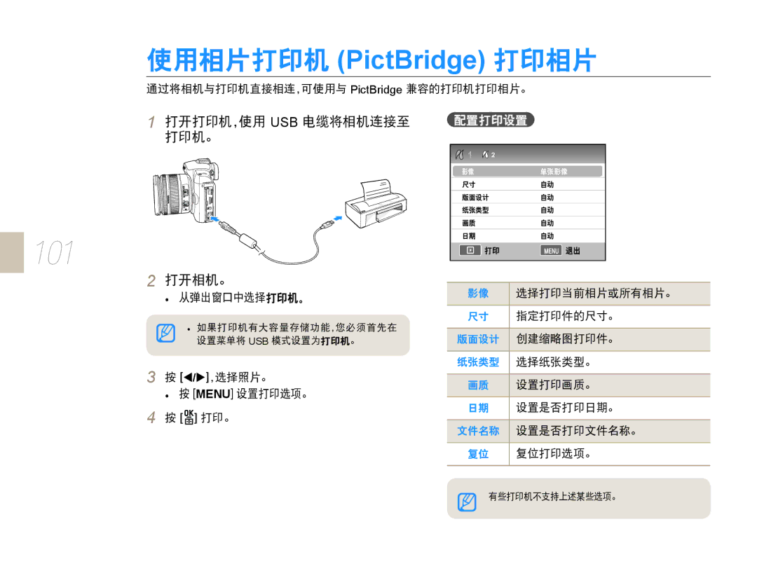 Samsung EV-NX10ZZBABCZ, EV-NX10ZZBABDE, EV-NX10ZZBABIT, EV-NX10ZZBCBHU, EV-NX10ZZBABPL, EV-NX10ZZBABHU, EV-NX10ZZBABCH manual 101 