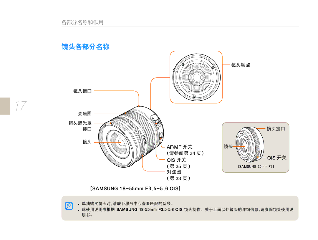 Samsung EV-NX10ZZBABCZ, EV-NX10ZZBABDE, EV-NX10ZZBABIT, EV-NX10ZZBCBHU, EV-NX10ZZBABPL, EV-NX10ZZBABHU manual Af/Mf Ois 