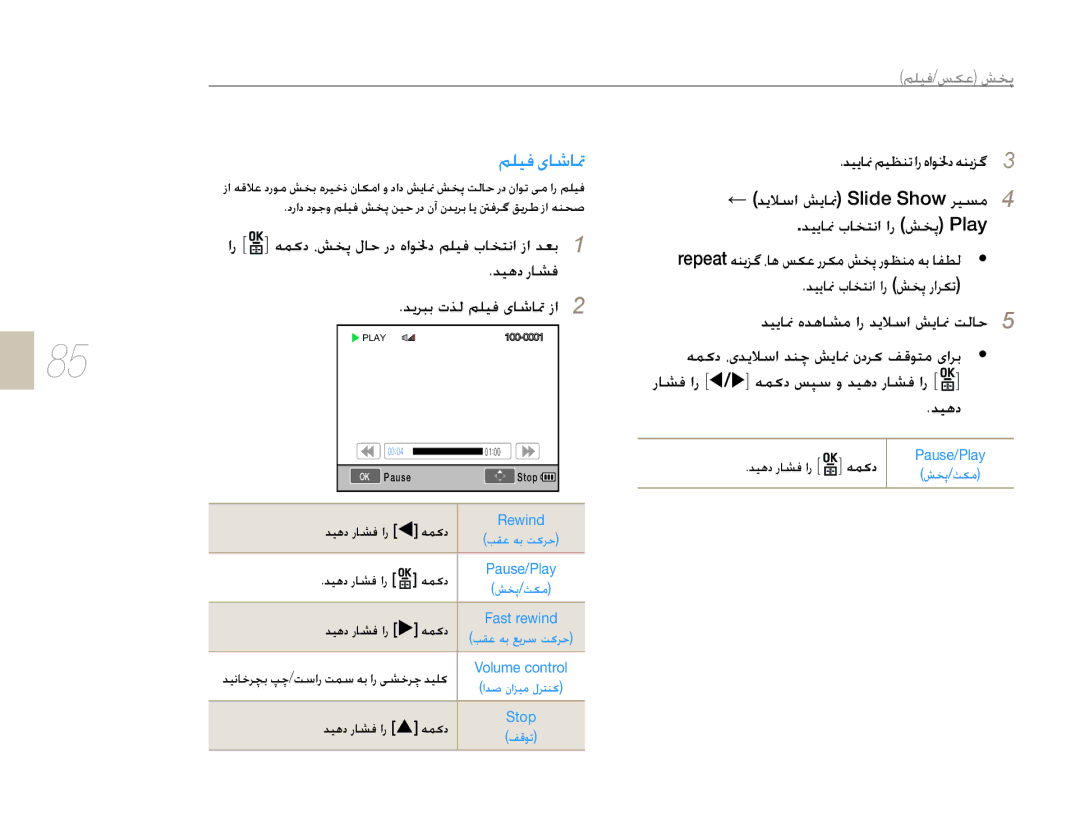 Samsung EV-NX10ZZBABSA, EV-NX10ZZBABIL, EV-NX10ZZBABIR ǛƴǥźɞƾŵƾƢ, ǊǥɭƾƘǛǥƮƶůȚȤȵȚǞƒȢǝƶɭǎǬ, ǊɭǾŴȚǐɭƾƘ Slide ShowǍǥƉž 