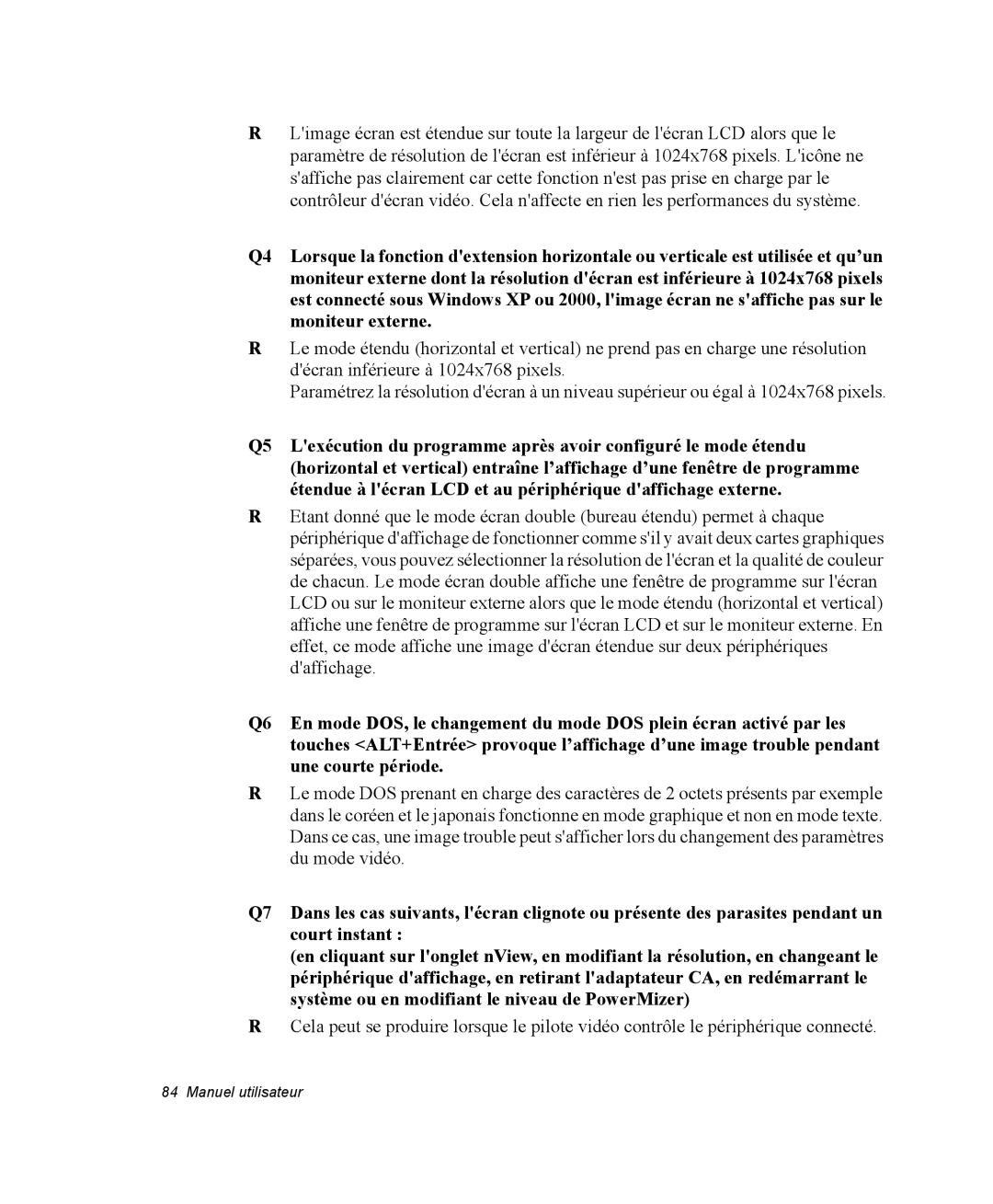 Samsung NX10PRTV07/SEF, EV-NX10ZZBABZA, NX10RP08N6/SEF, NX10-SEED/SEF, NX10RP0HUL/SEF, NX10RK0653/SEF manual Manuel utilisateur 