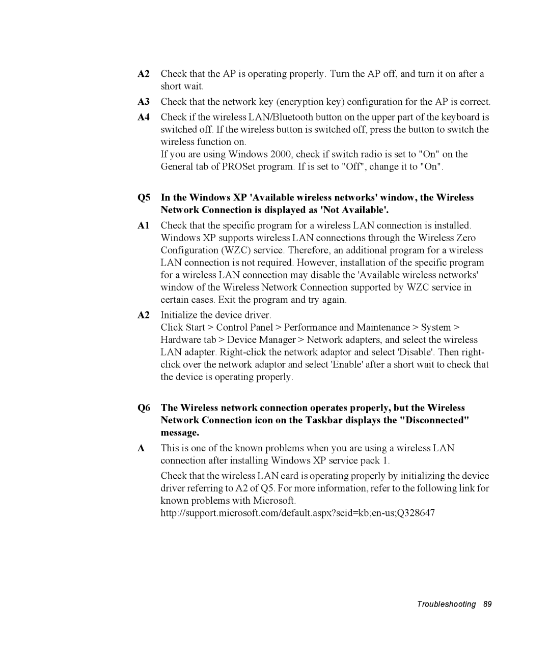 Samsung NX10BH0000/SES, EV-NX10ZZBABZA, NX10RP1N9W/SEG, NX10RP0BW9/SEG, NX10PRTV01/SEG, NX10RP1RSG/SEG manual Troubleshooting 