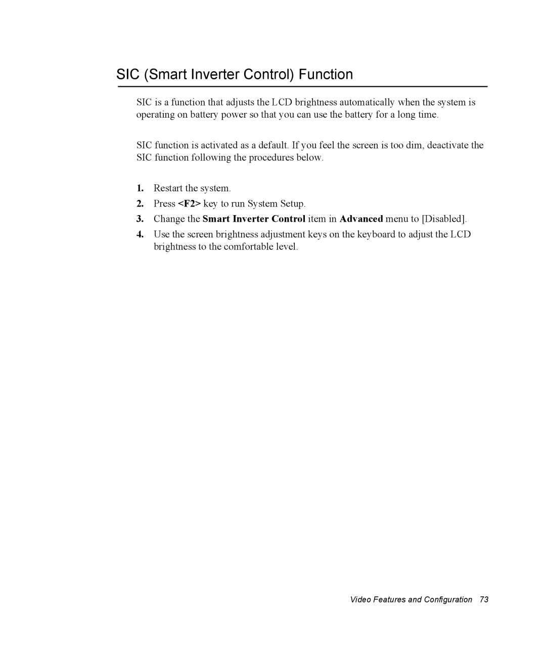 Samsung NX10RP0653/SEF, EV-NX10ZZBABZA, NX10RP1N9W/SEG, NX10RP0BW9/SEG, NX10PRTV01/SEG SIC Smart Inverter Control Function 