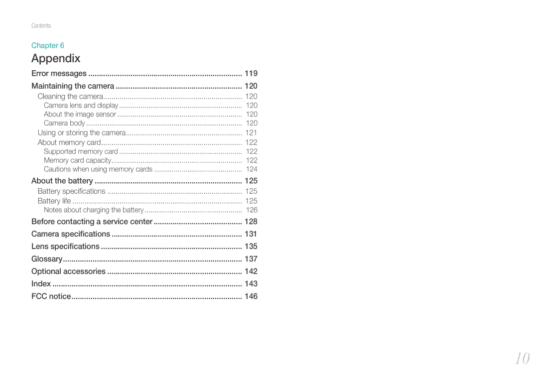 Samsung EV-NX11ZZAAB, EV-NX11ZZBCBDE, EV-NX11ZZBABUS, EV-NX11ZZBABDE, EV-NX11ZZBABFR, EV-NX11ZZBABIT, EV-NX11ZZBABES Appendix 