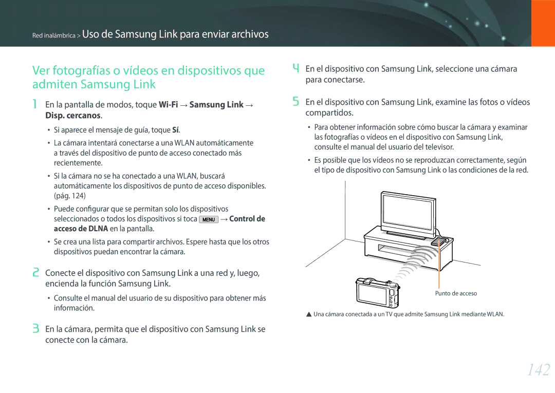 Samsung EV-NX2000BFWES, EV-NX2000BABES, EV-NX2000BFWIL manual 142 