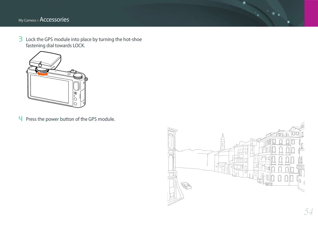 Samsung EV-NX2000BABUS user manual My Camera Accessories 