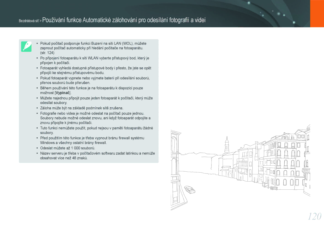 Samsung EV-NX20ZZBSBCZ manual 120 