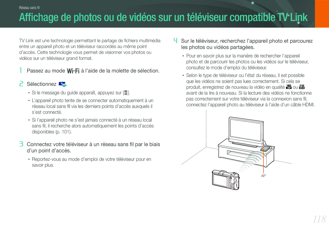 Samsung EV-NX210ZBSBFR manual 118, Produit, enregistrez de nouveau la vidéo en qualité 