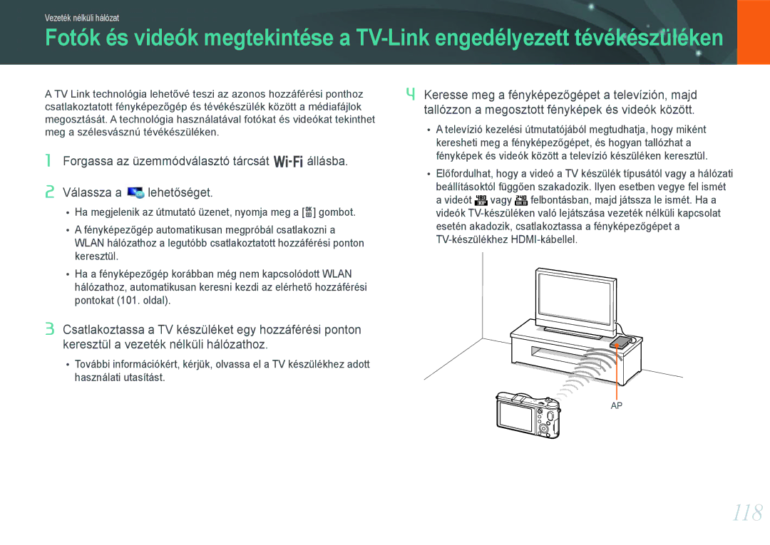 Samsung EV-NX210ZBSTSE, EV-NX210ZBSTDK manual 118 