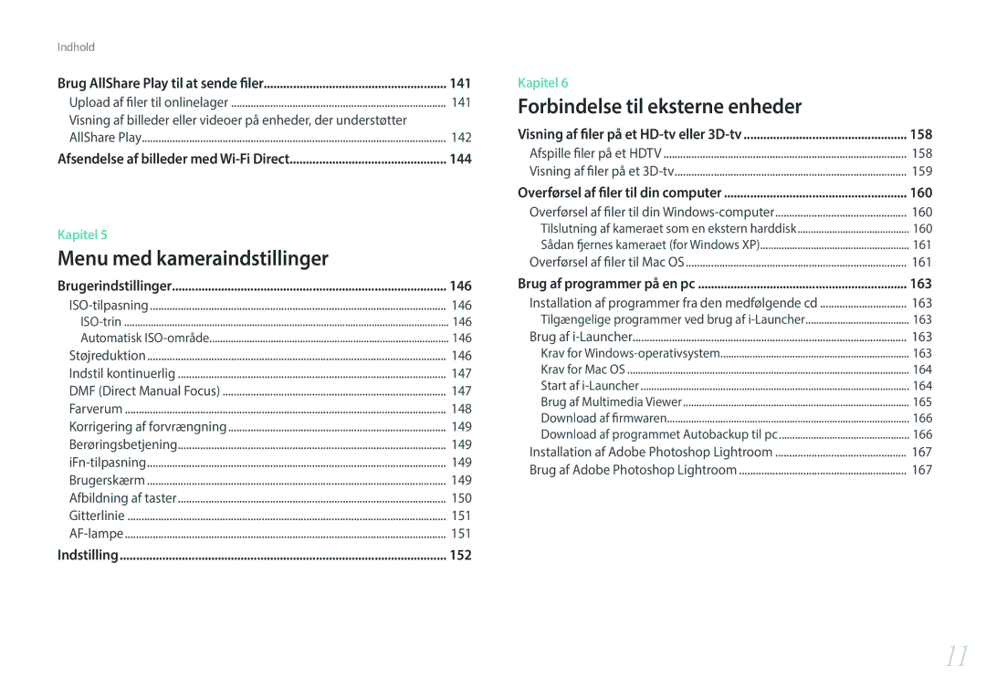 Samsung EV-NX300ZBFUDK, EV-NX300ZBAVDK, EV-NX300ZBATDK, EV-NX300ZBQUDK, EV-NX300ZBSTDK, EV-NX300ZBSVDK manual 158, 159, 160, 161 