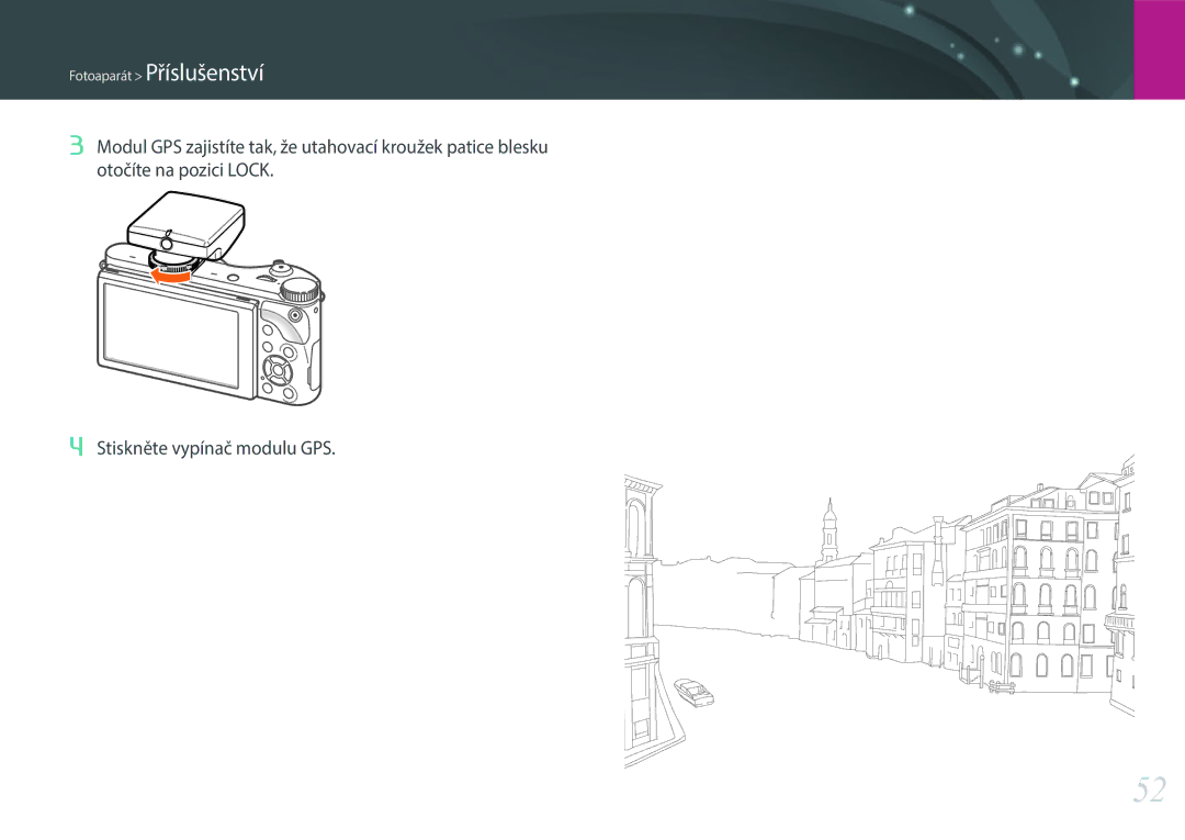 Samsung EV-NX300ZBQUPL, EV-NX300ZBSVGR, EV-NX300ZBUTDE, EV-NX300ZBSTDE, EV-NX300ZBSTPL manual Fotoaparát Příslušenství 