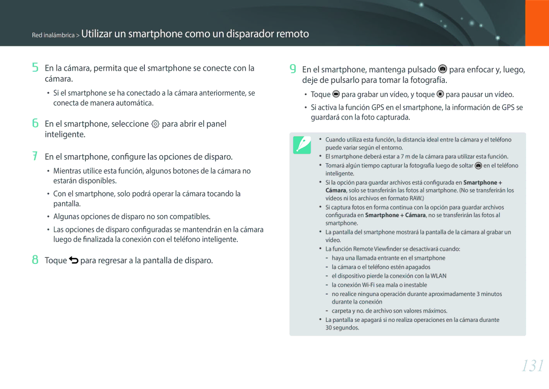 Samsung EV-NXF1ZZB1KES, EV-NXF1ZZB1QES, EV-NXF1ZZB1HES, EV-NXF1ZZB1JES manual 131 