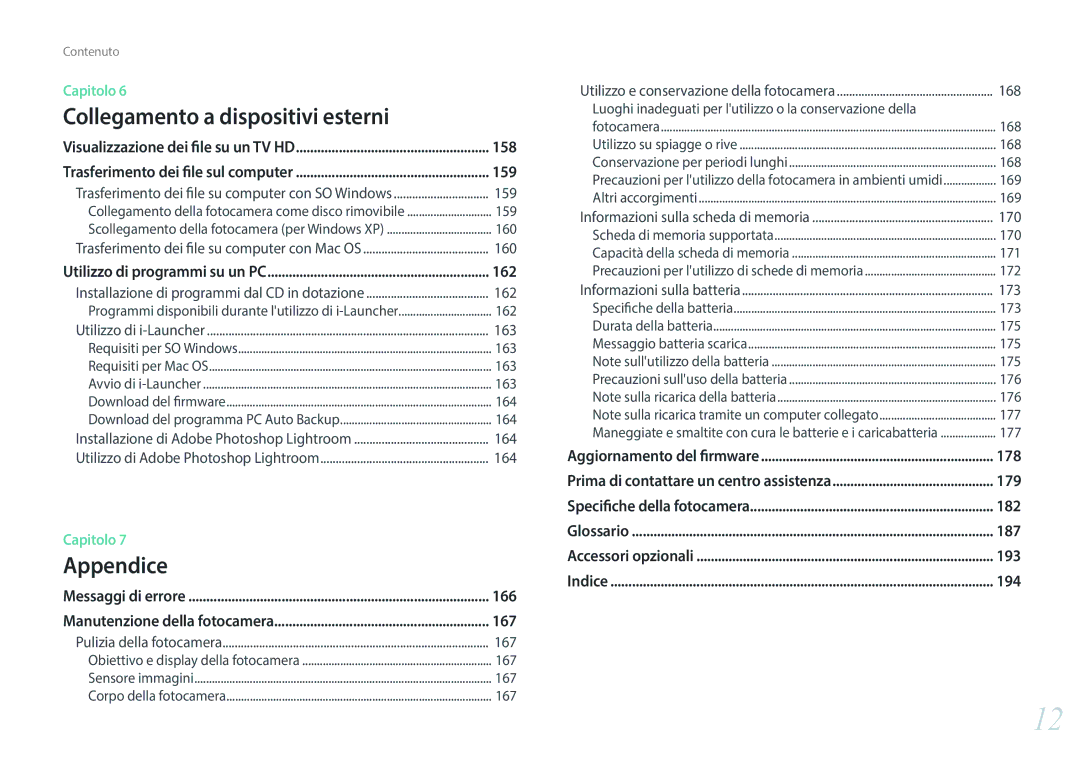 Samsung EV-NXF1ZZB2HIT manual 159, 160 