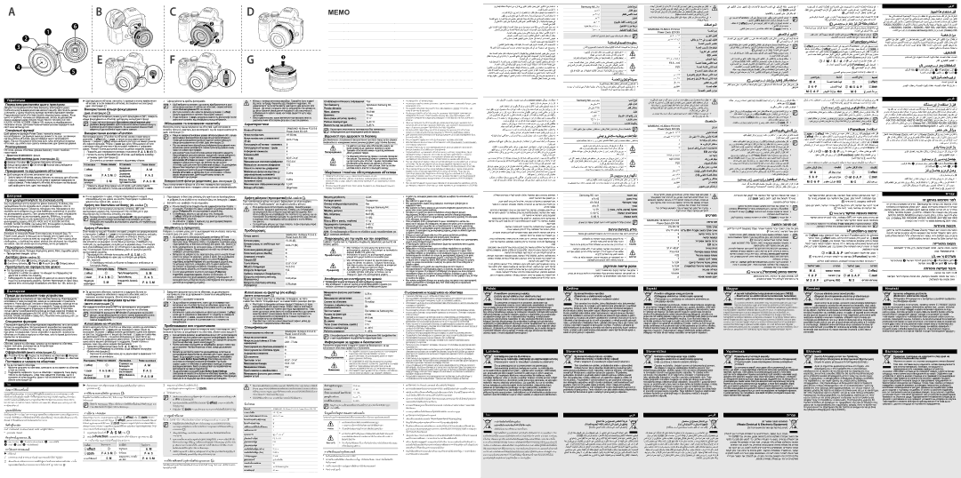 Samsung EX-ZP1650ZABEP Збільшення та зменшення масштабу Характеристики, Спеціальні функції, Використання кнопки i-Function 