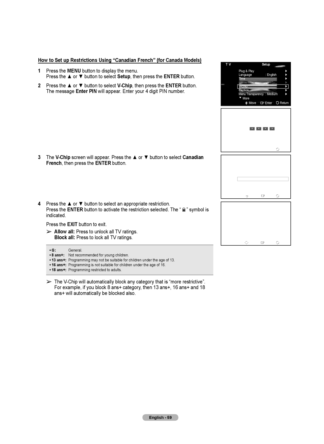 Samsung FP-T6374 manual General 