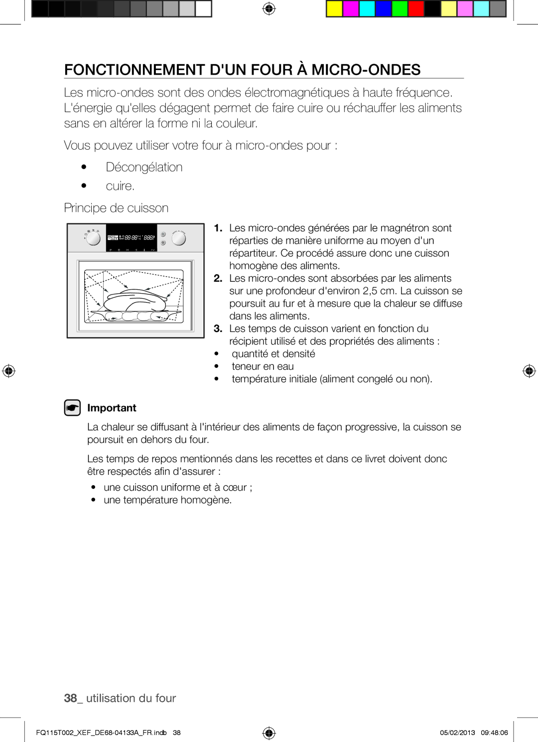 Samsung FQ115T002/XEF, FQ115T002/XEG, FQ115T002/BWT manual Fonctionnement DUN Four À MICRO-ONDES 