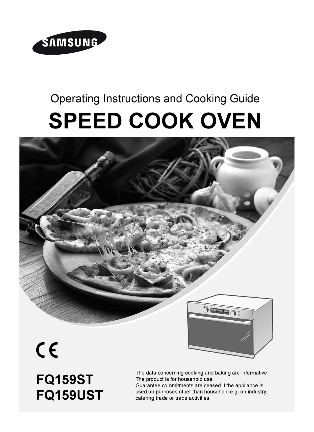 Samsung FQ159ST/XEG, FQ159ST/XEH manual Speed Cook Oven 