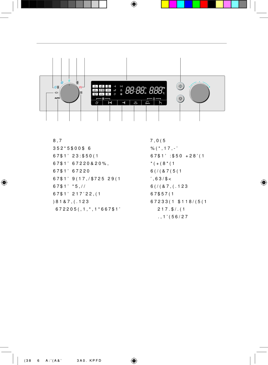 Samsung FQV113T002/XEF manual Bediening 