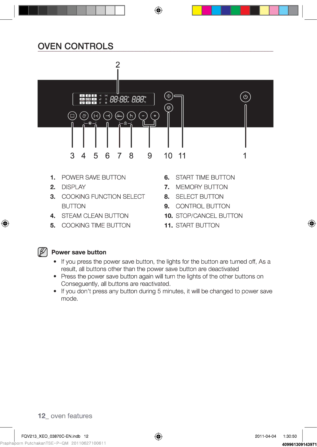 Samsung FQV213G001/XEO manual 