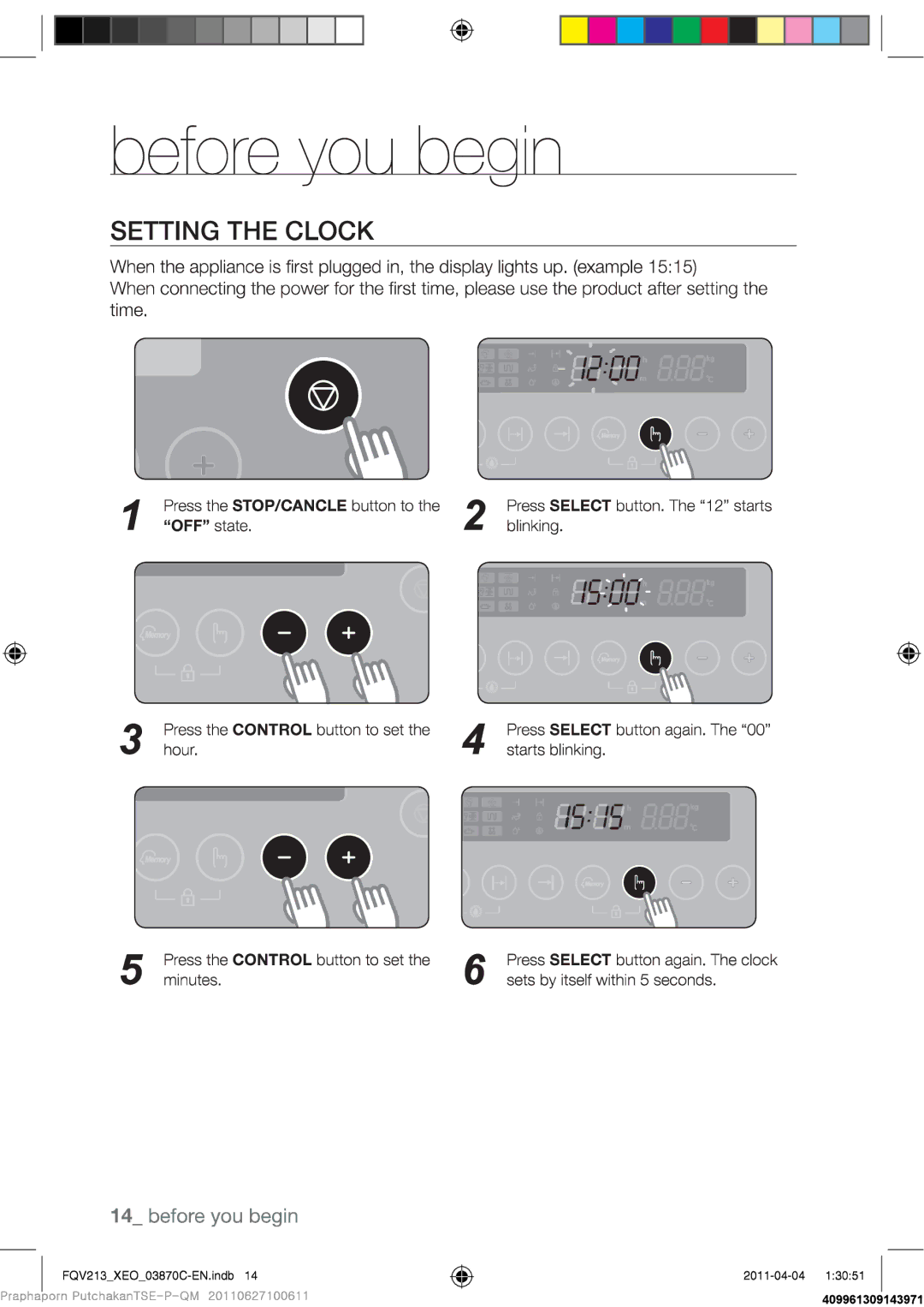 Samsung FQV213G001/XEO manual 