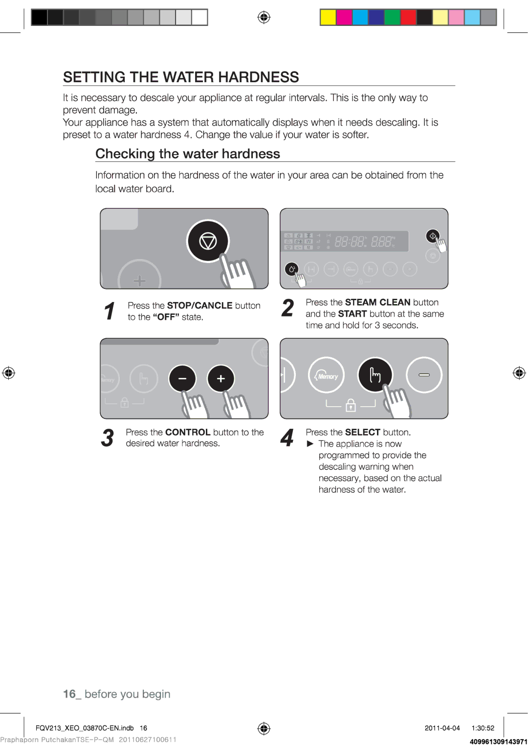 Samsung FQV213G001/XEO manual 