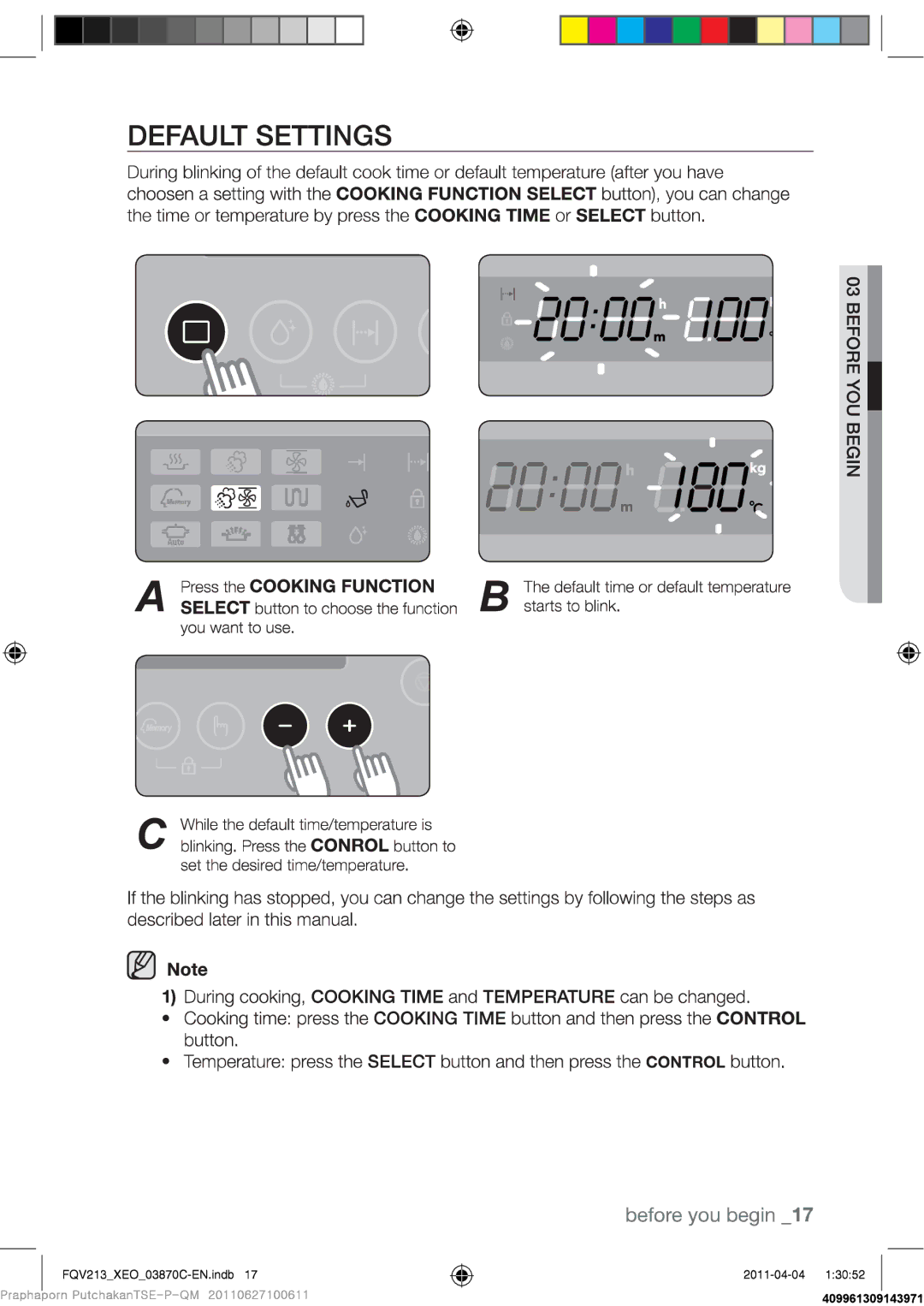 Samsung FQV213G001/XEO manual 