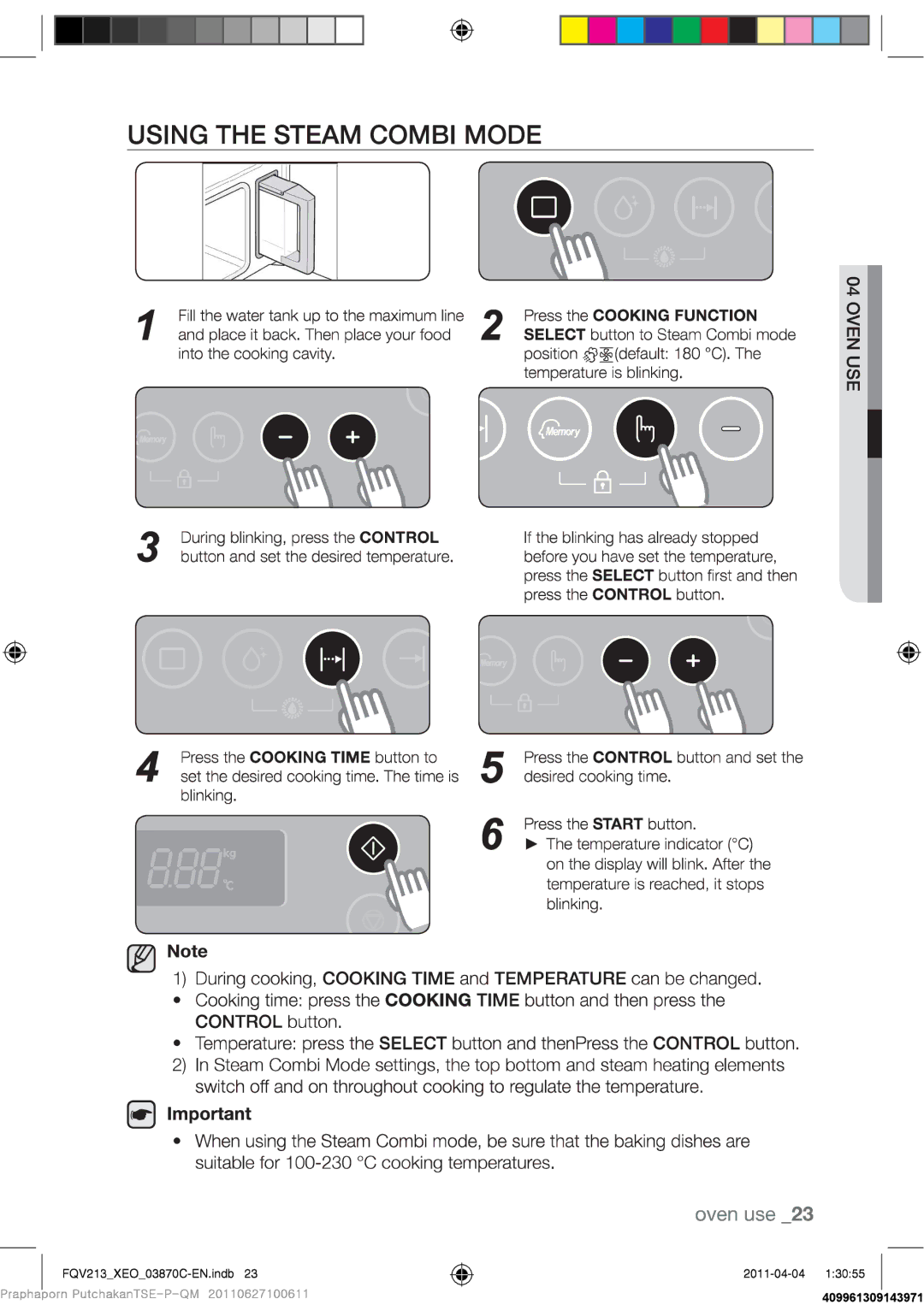 Samsung FQV213G001/XEO manual 