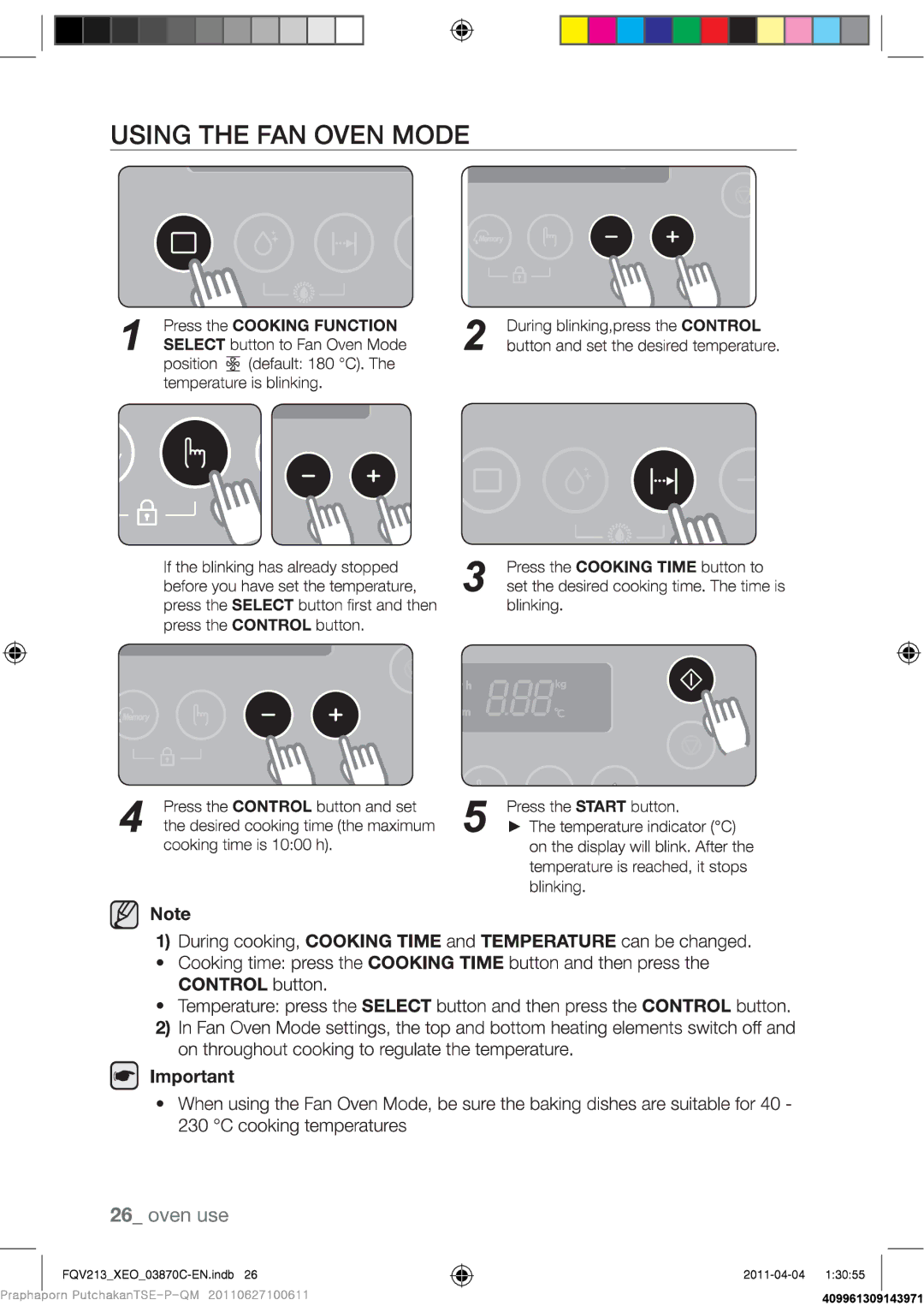 Samsung FQV213G001/XEO manual 