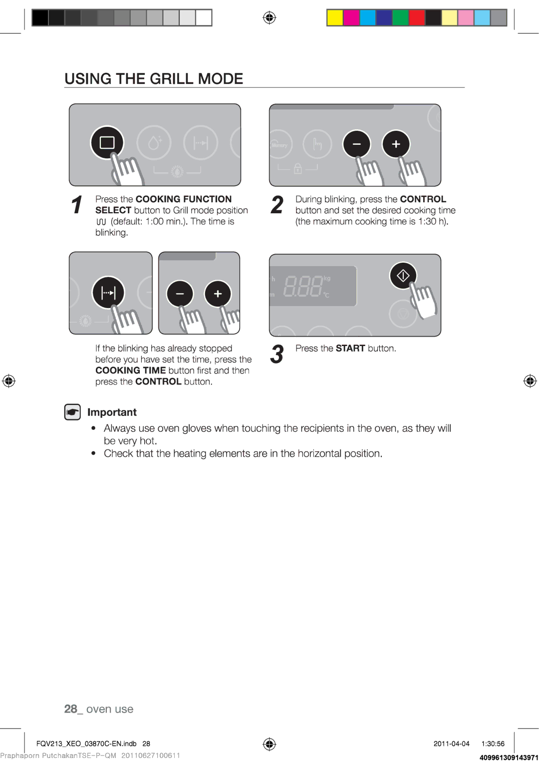 Samsung FQV213G001/XEO manual 