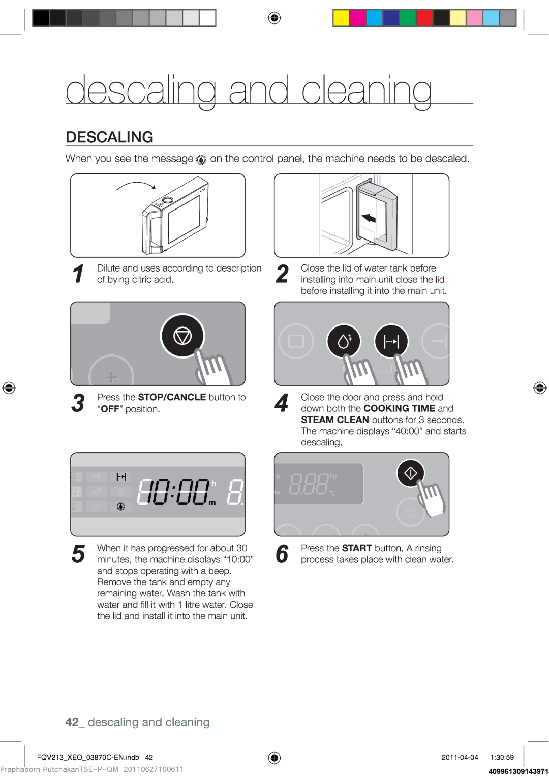 Samsung FQV213G001/XEO manual 