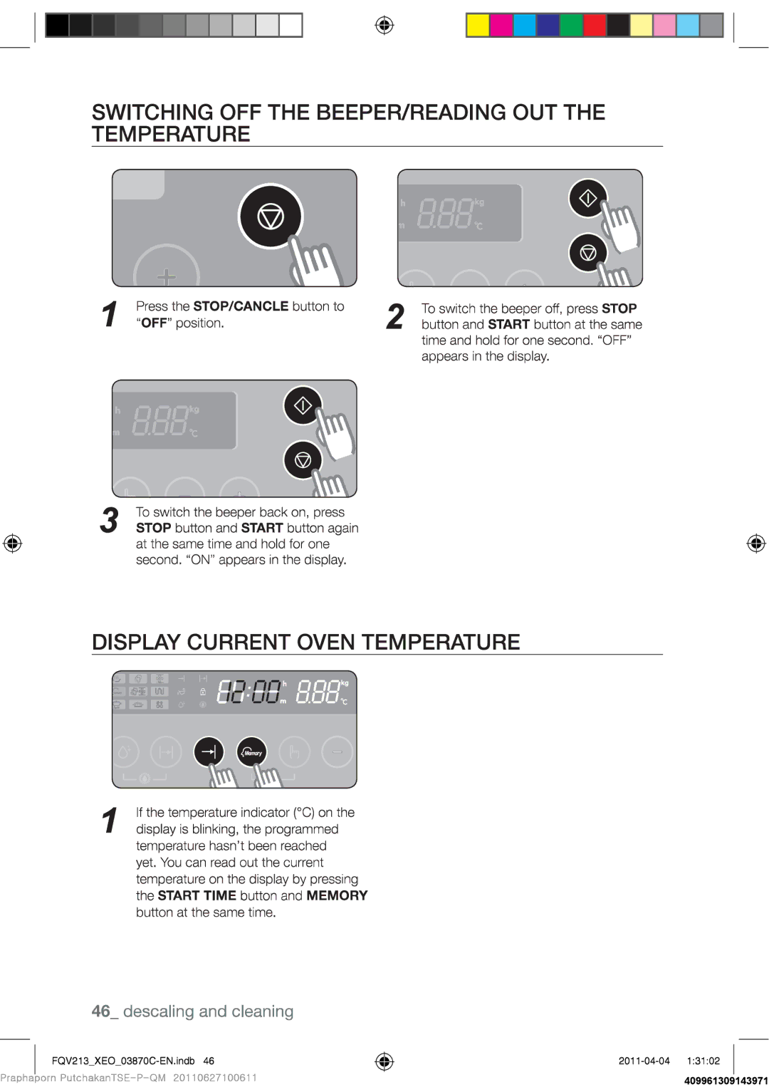 Samsung FQV213G001/XEO manual 