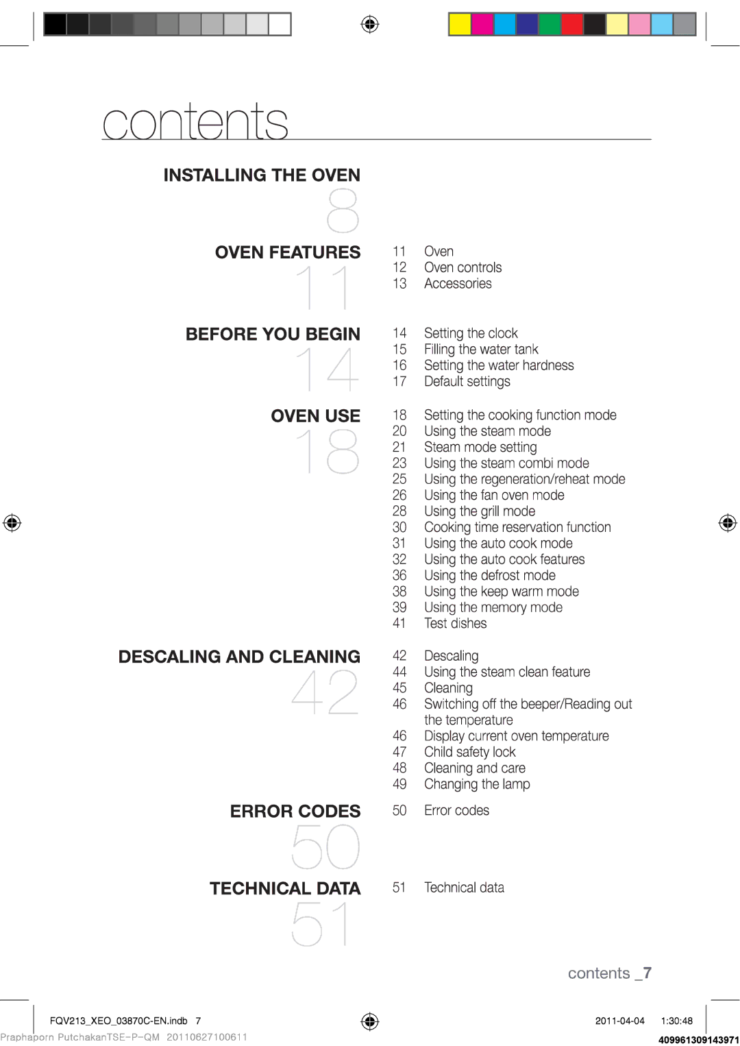 Samsung FQV213G001/XEO manual 