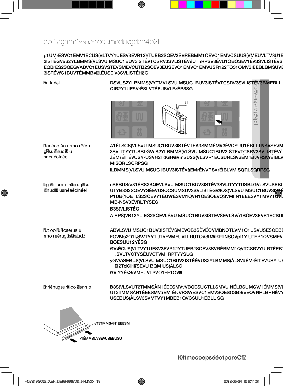 Samsung FQV213G002/XEF manual RempliSSaGe du réSerVoir deau, AVant de commencer 